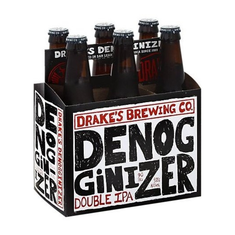 DRAKE'S BREWING Denogginizer Double IPA Bottles 6pk