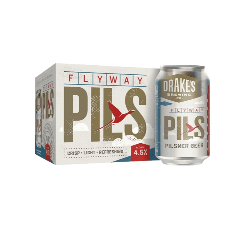 DRAKE'S BREWING Flyaway Pils 6pk