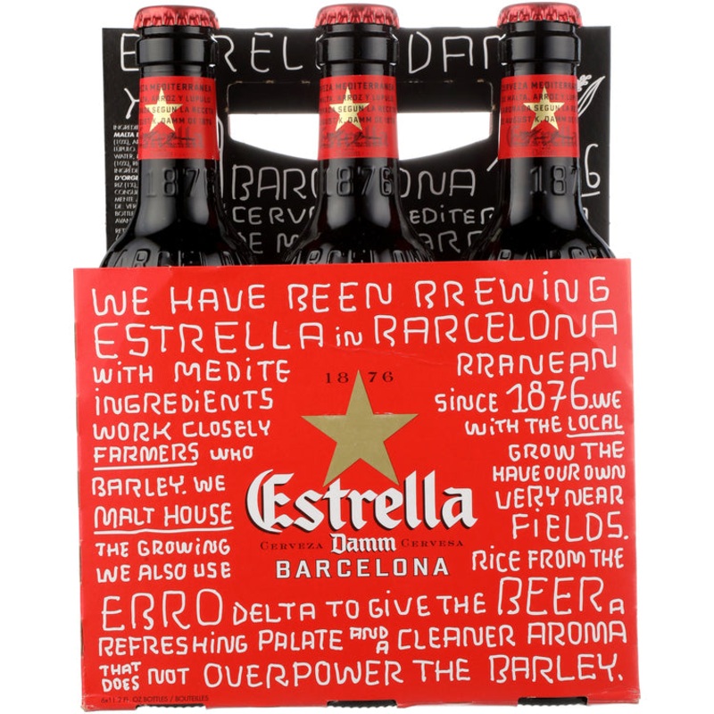 ESTRELLA DAMM LAGER 4/6PK