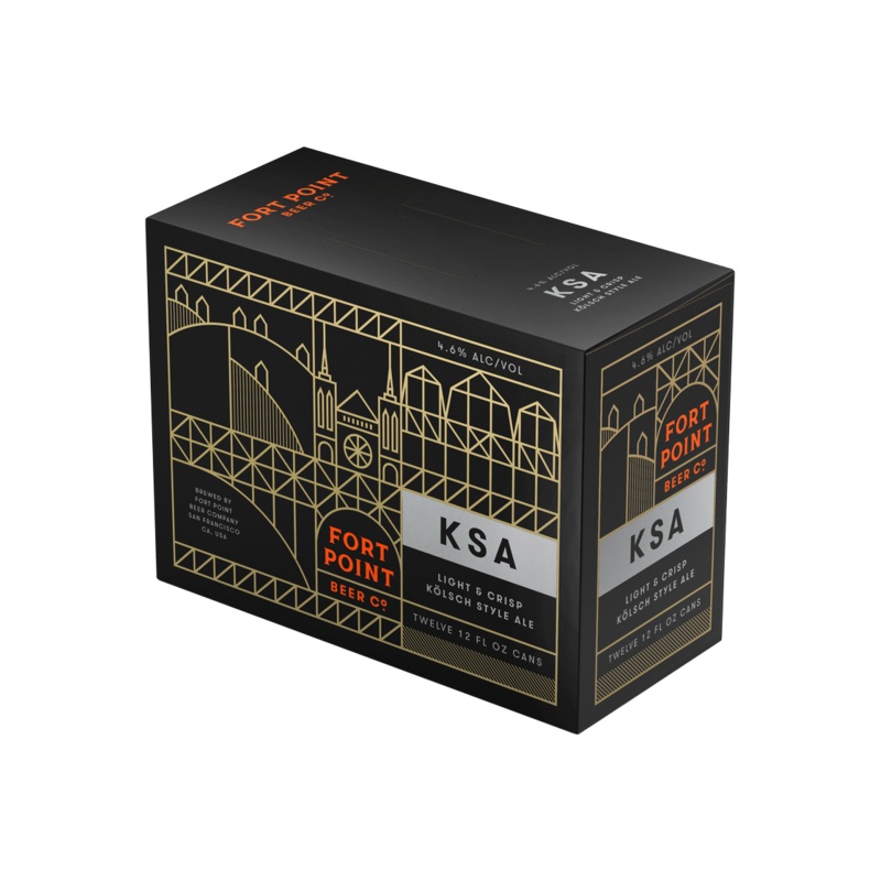 FORT POINT Fort Point KSA Kolsch 12pk