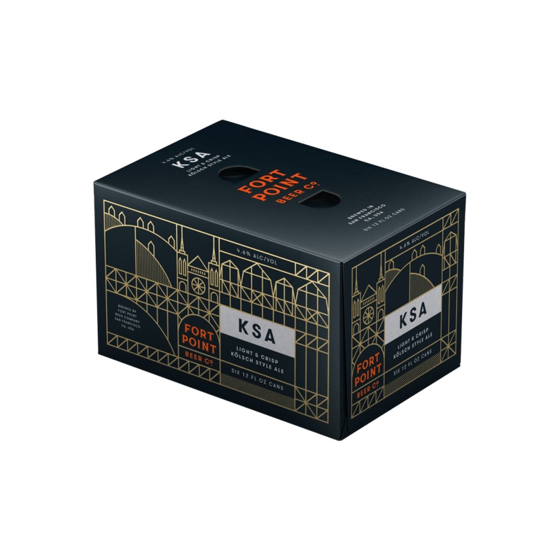 FORT POINT Fort Point Ksa Kolsch 6pk