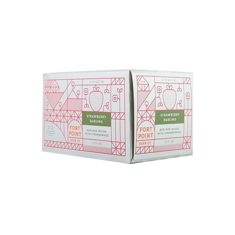 FORT POINT Strawberry Darling 6pk