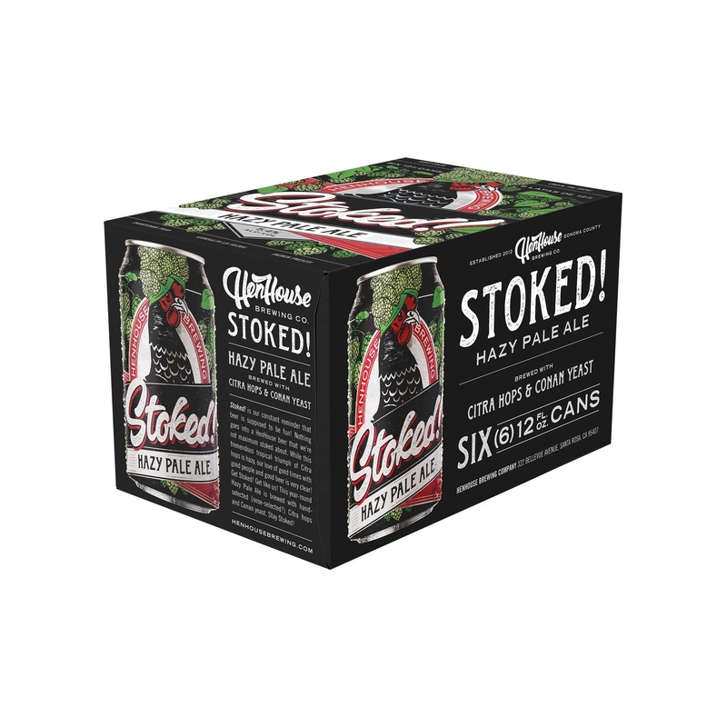 HEN HOUSE BREWING Stoked! Hazy IPA 6 Pack