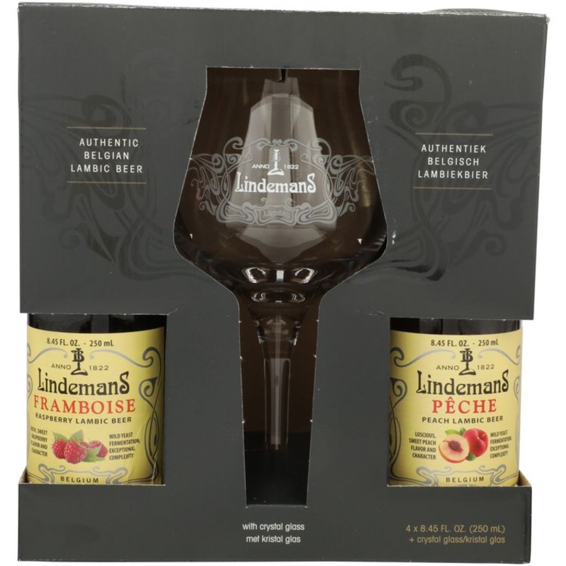 LINDEMANS LAMBIC(2-FR/1-PC/ST)W/GL