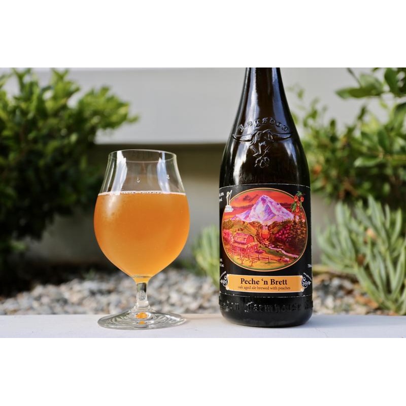Logsdon Peche 'n Brett Peach Wild Ale 750ml