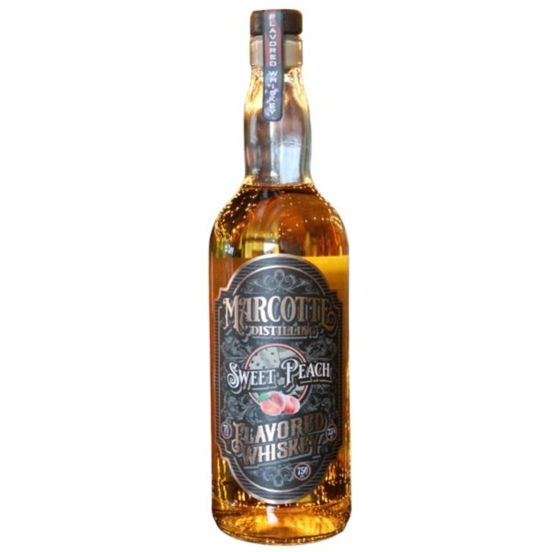 Marcotte Sweet Peach Flavored Whiskey Moonshine