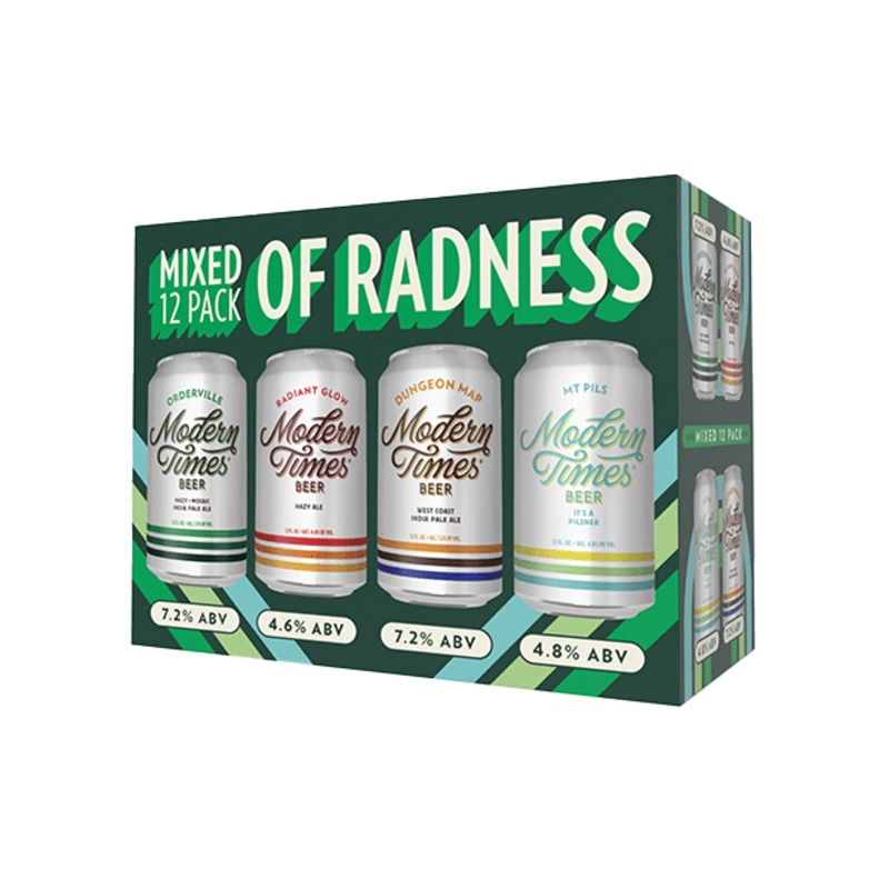 MODERN TIMES Mixed Radness 12 Pack