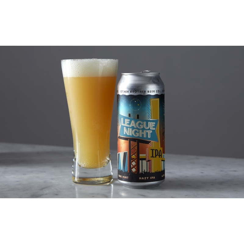 Other Brother League Night Hazy IPA Single 16oz can