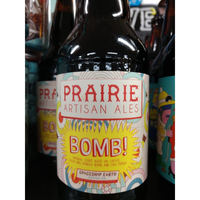 Prairie Bomb! Imperial Stout 12oz btl
