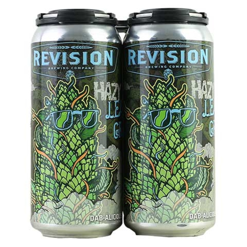 Revision Leafy Green Hazy IPA 4pk 16oz cans