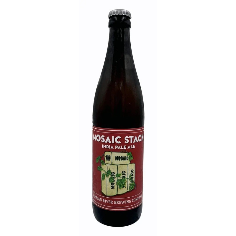 Russian River Brewing Mosaic Stack IPA 500ml bottle