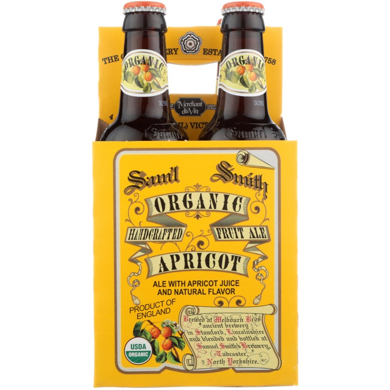 SAM SMITH BEER APRICOT(ORG)6/4PK
