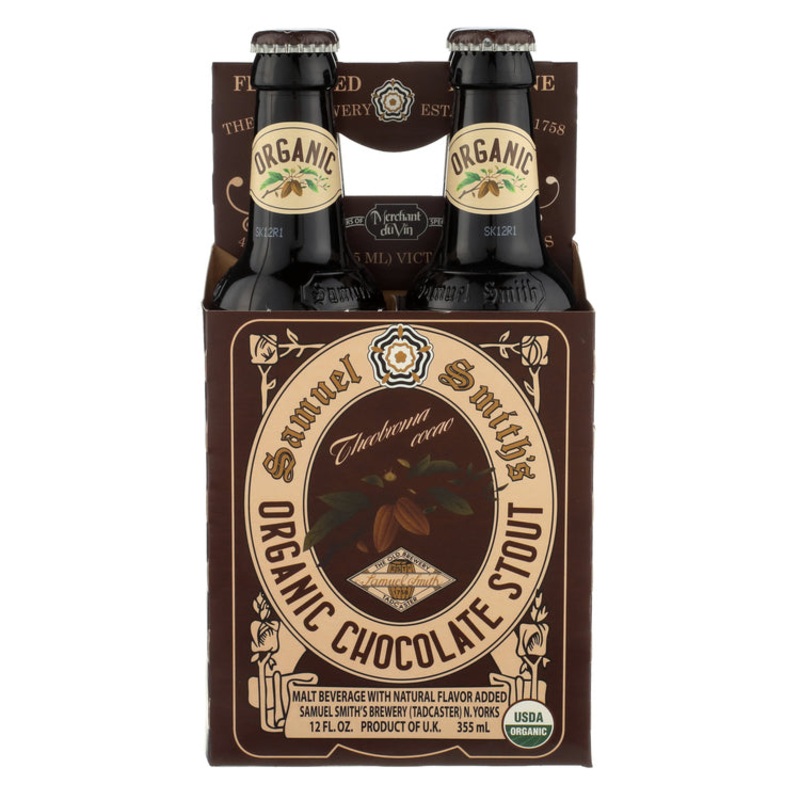 SAM SMITH CHOC STOUT(ORG)6/4PK