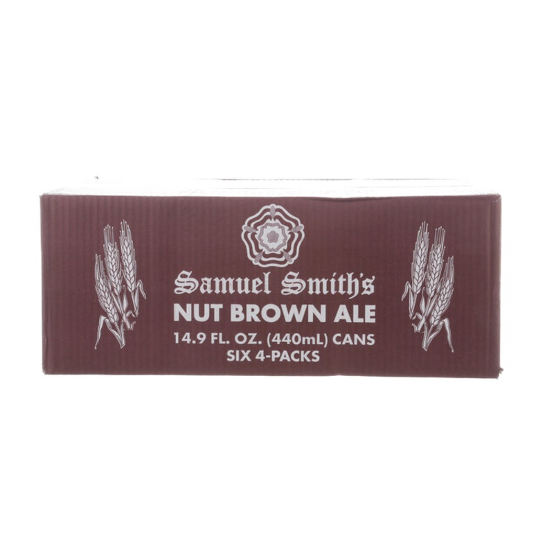 SAM SMITH NUT BROWN ALE 6/4PK CAN