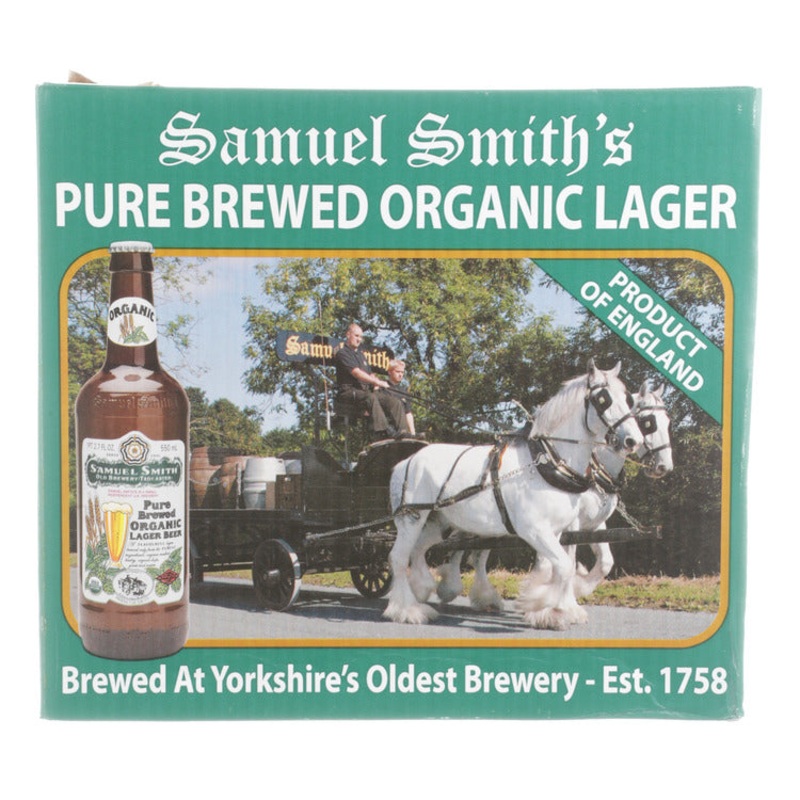 SAM SMITH PURE BREWED LAGER(ORG)4P