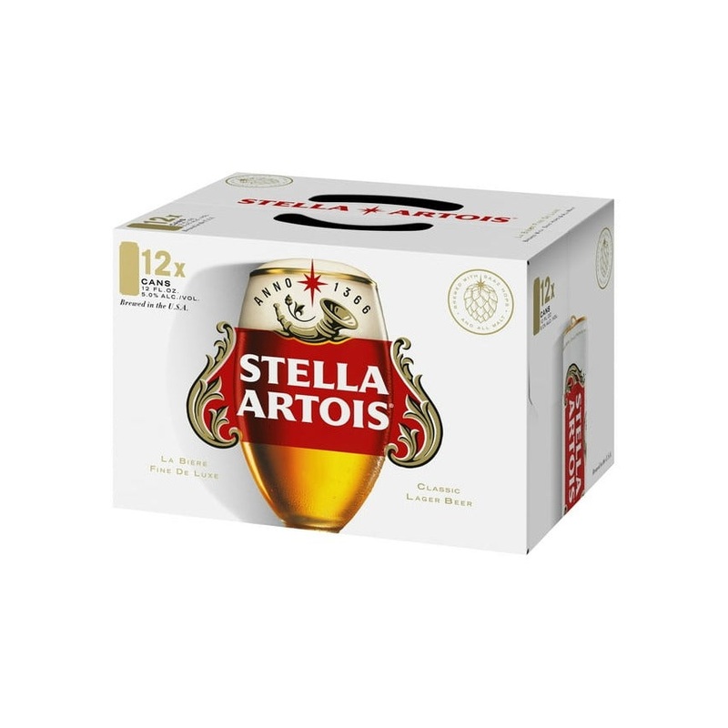 STELLA ARTOIS Premium Lager 12 Pack Cans