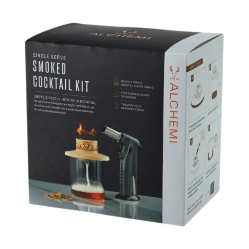 4-piece Alchemi Single Serve Smoker Kit Viski