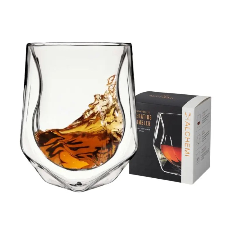 Alchemi Double-Walled Aerating Tumbler by Viski