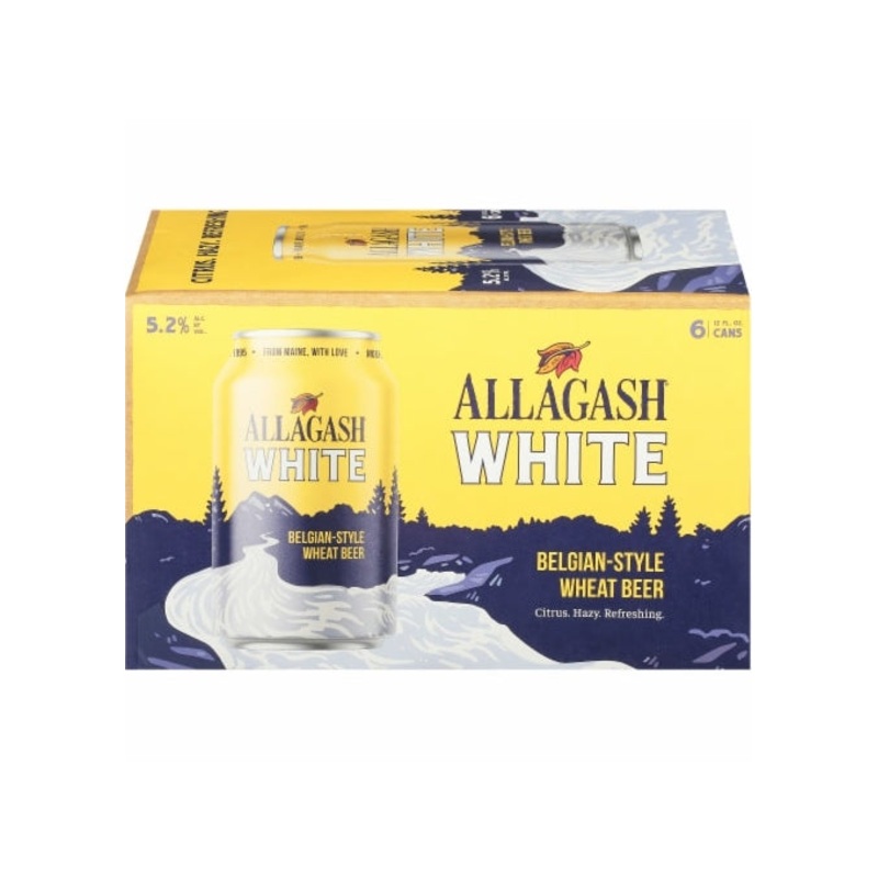 ALLAGASHI White Belgian-Style Wheat Bear 6 Pack