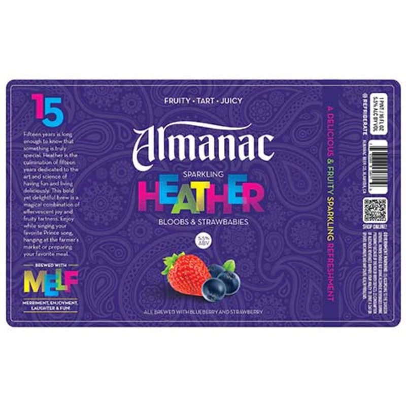 Almanac Sparkling Heather 16oz 4pack Cans