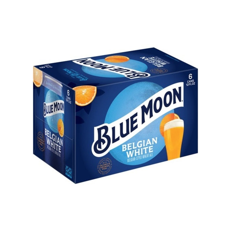 BLUE MOON Belgian White Ale 6 Pack