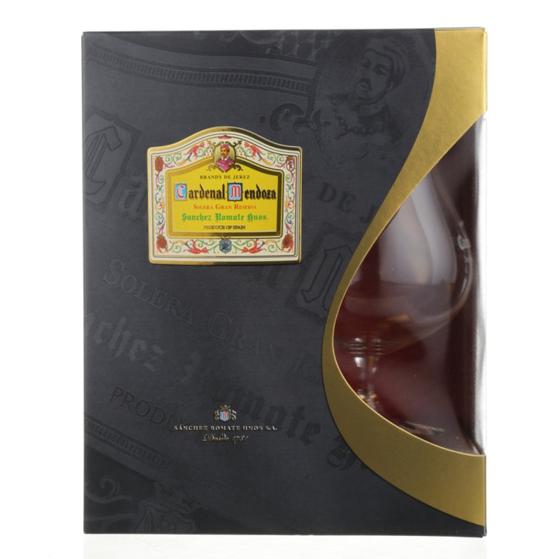 CARDENAL MENDOZA BRANDY W/SNIFTER