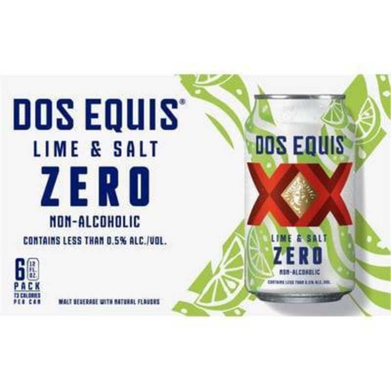 Dos Equis Lime & Salt Zero NA 12oz 6pack