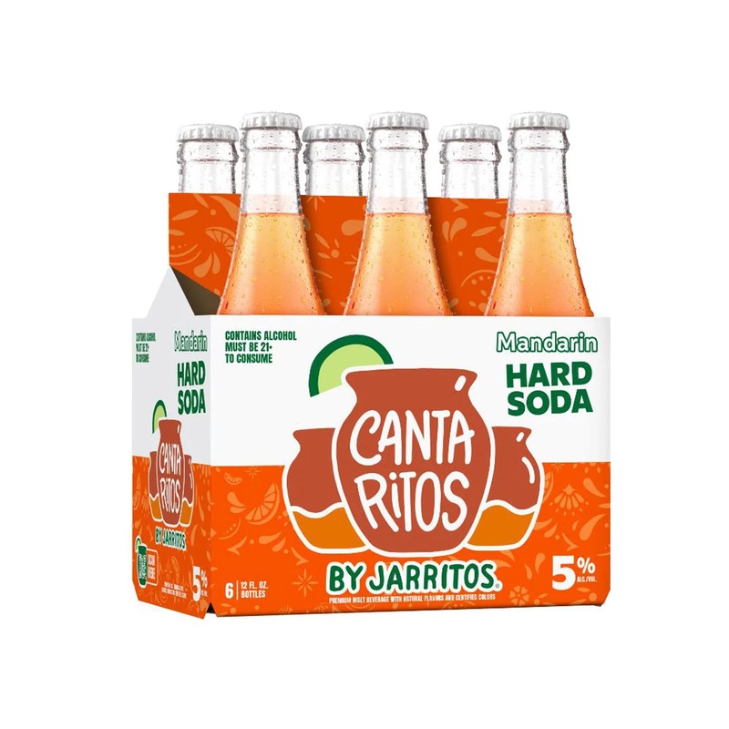Jarritos Canta Ritos Hard Soda Mandarin 6pack Bottles