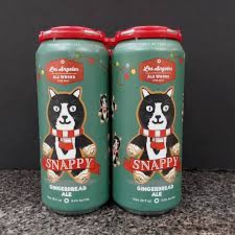 Los Angeles Snappy Ginger Bread Alke 16oz 4pk Can
