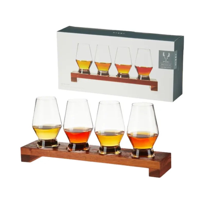 Raye Crystal Spirits Tasting Glass Flight Viski