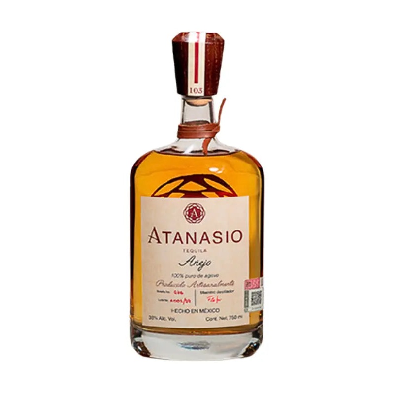 Atanasio Tequila Anejo 750mL