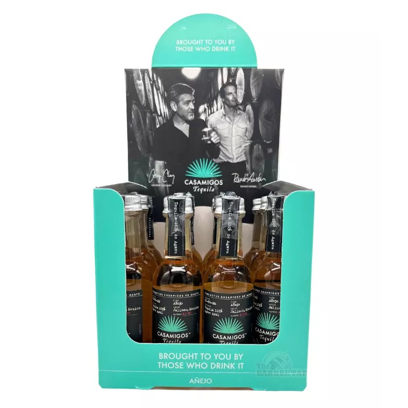Casamigos Tequila Anejo Miniature Shooters Box 50mL x 12
