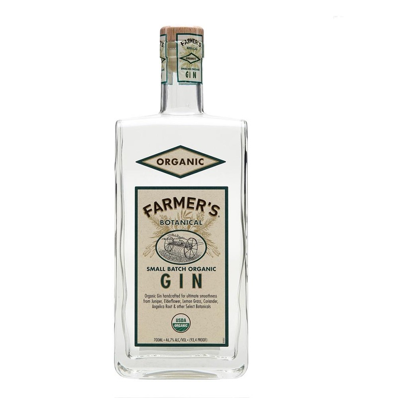 Farmer's Gin Organic Botanical Small Batch  95.6 Proof 750ml