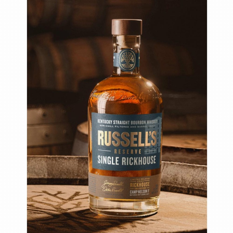 Russell's Reserve Single Rickhouse Camp Nelson F Limited Release 2023 Barrel Proof 117.6 Proof 750ml
