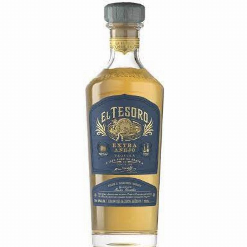 El Tesoro Extra Anejo Tequila 100% Puro Agave 750ml