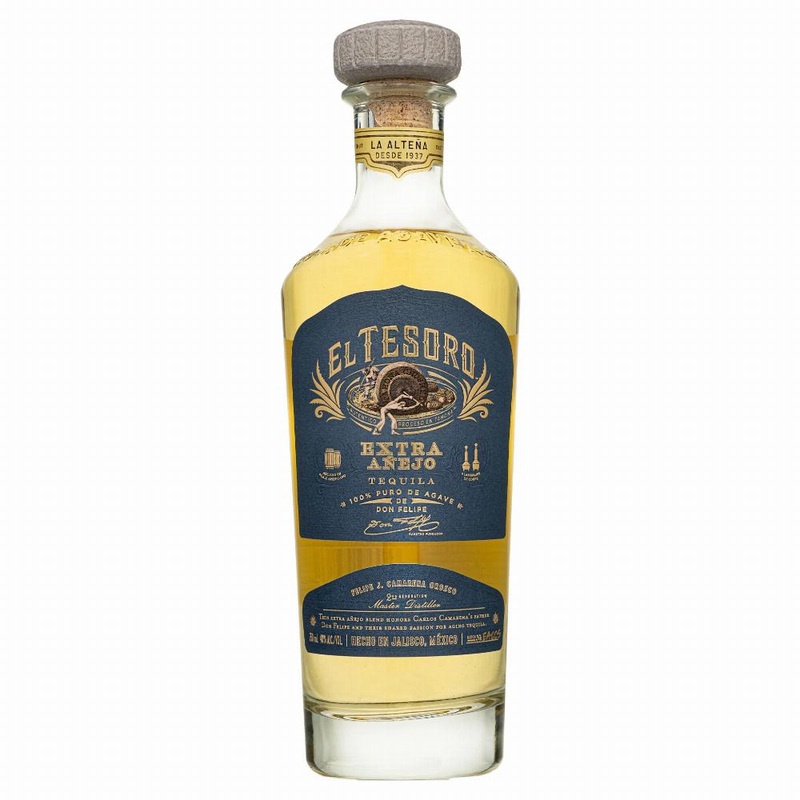El Tesoro Tequila Anejo Paradiso 100% Puro Agave  750ml