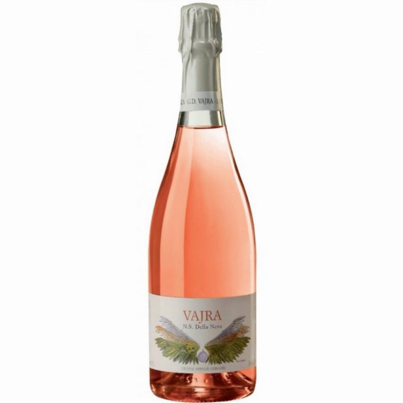 G.D. Vajra Barolo Vino Spumante Di Qualita Extra Brut N.S. Della Neve Rose NV 750ml
