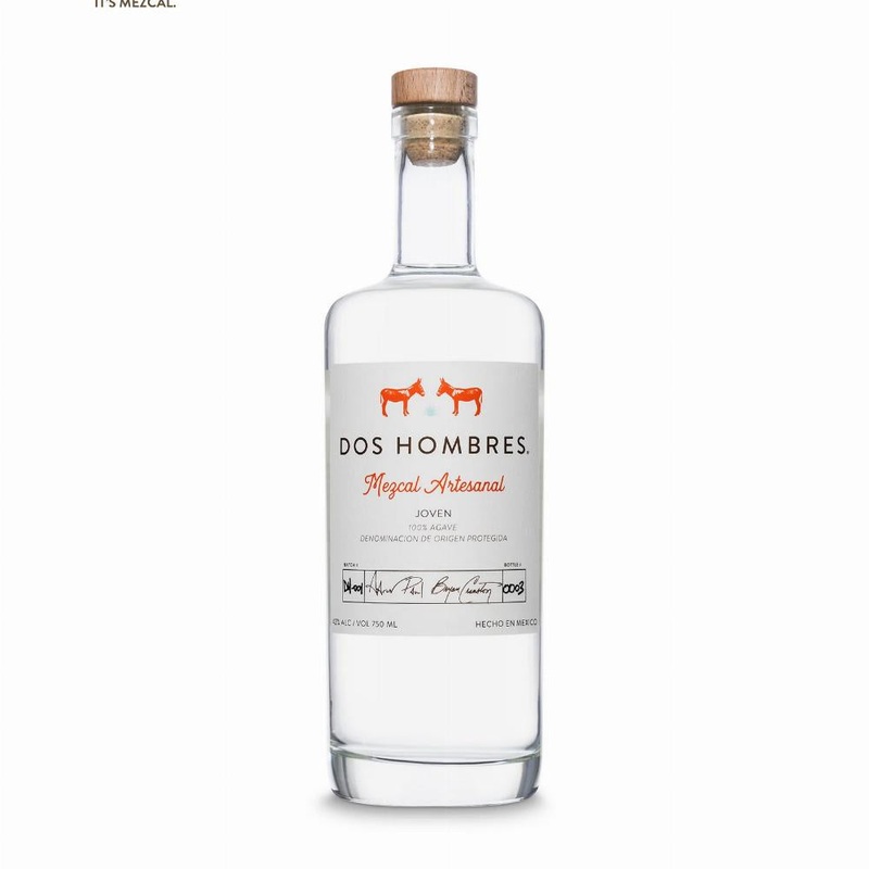 Dos Hombres Mezcal Artesanal 100% ESPADIN 750ml