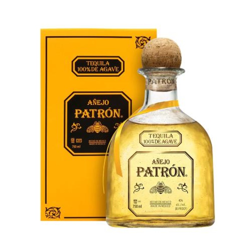 Patron Anejo Tequila 100% de Agave 750ml