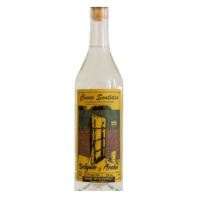5 Sentidos Guerrero Delgado Y Ancho Agave Spirit 750ml