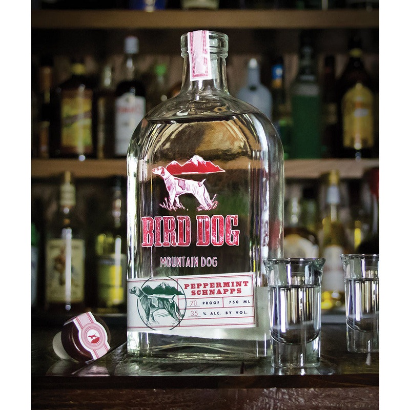 Bird Dog Mountain Dog Peppermint Schnapps
