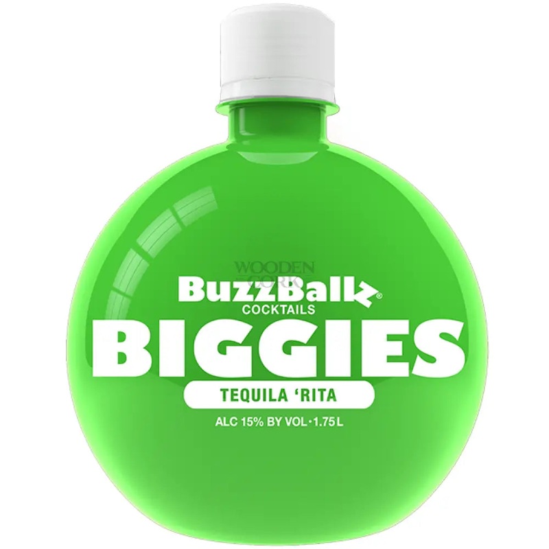BuzzBallz Biggies Tequila 'Rita Pre-Mixed Cocktails 1.75L