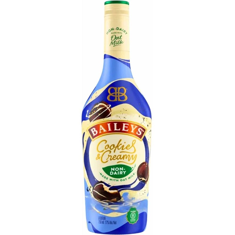 Baileys Cream Liqueur Cookie & Cream Non-Dairy Made With Oat Milk
