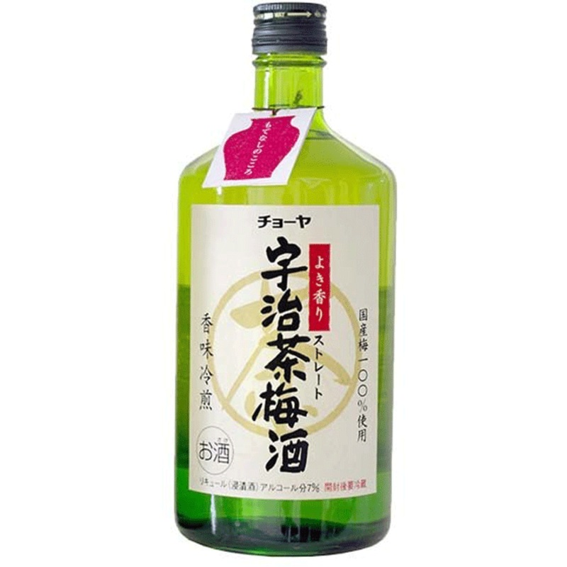 Choya Uji Green-Tea Flavored Umeshu Liqueur