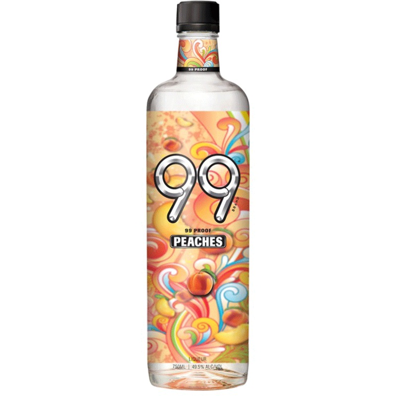 99 Brand Peaches Schnapps 750ml