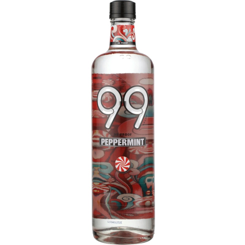 99 Brand Peppermint Schnapps 750ml