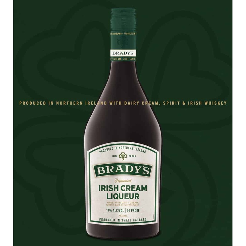 Bradys Irish Cream 750mL