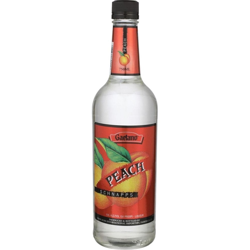 Gaetano Peach Schnapps Liqueur