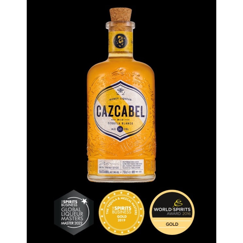 Cazcabel Honey Tequila Liqueur 34% abv 70cl