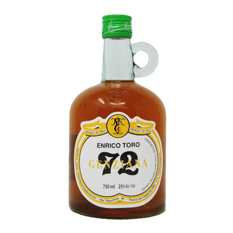 Enrico Toro Genziana 72 Gentian Liqueur 750ml